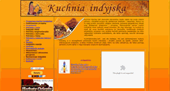 Desktop Screenshot of kuchniaindyjska.indianfoodsite.com
